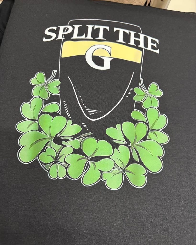 Split the G custom shirt