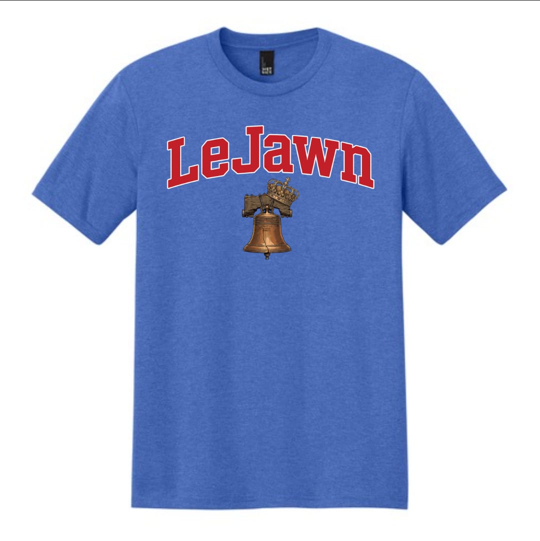 LeJawn in Blue, custom printed by 570 Apparel